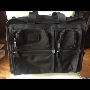 Tumi Expandable Laptop Messenger Briefcase